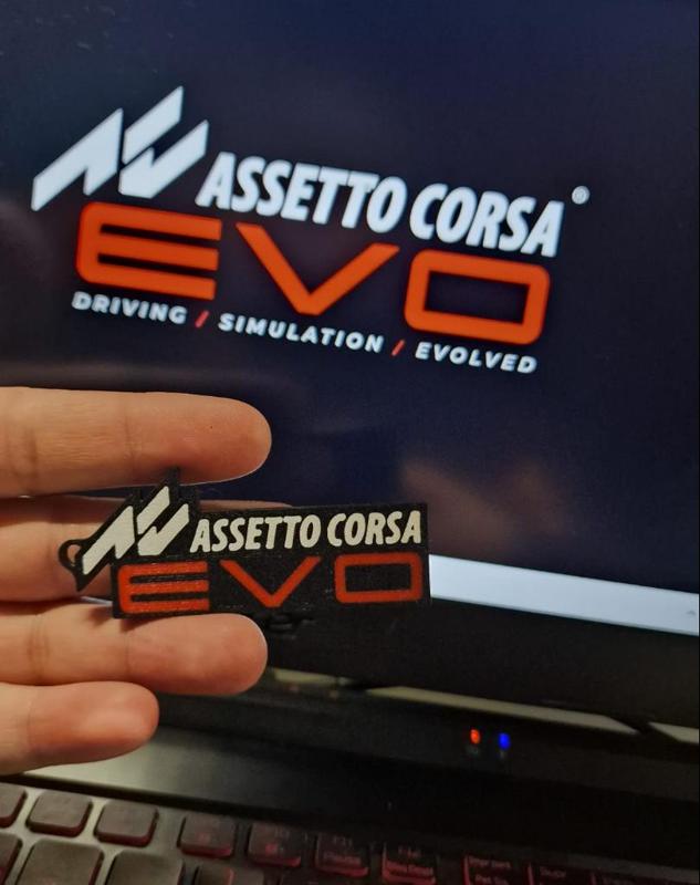 ASSETTO CORSA EVO Keychain
