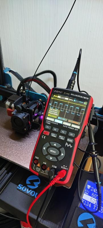 Cover for ZOYI (ZOTEK)  ZT-703S Oscilloscope ports