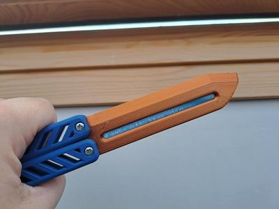 "BlueFlux" Butterfly Knife Trainer
