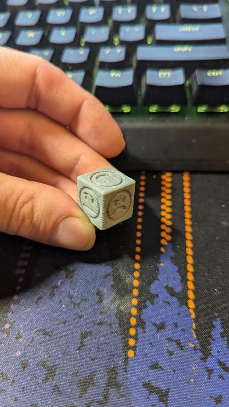 Modified Mood Die - six moods