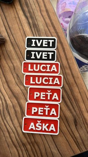 Name label with generator