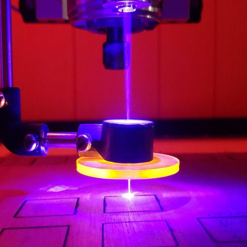 Universal Air Assist Nozzle for Laser Cutters by Acclaim Crafts