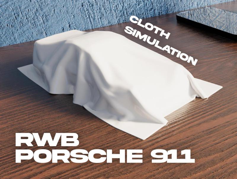 RWB Porsche 911 Cloth