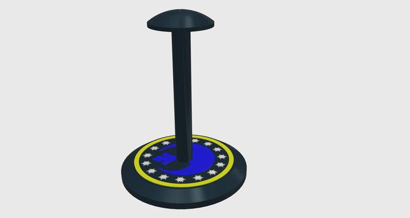 New Republic Helmet Display Stand