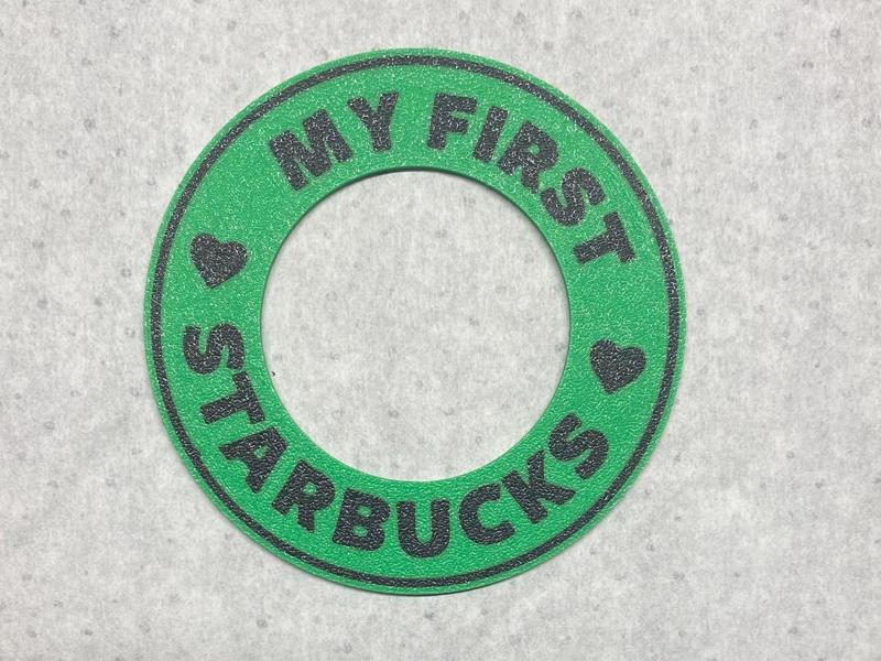 MY FIRST STARBUCKS COASTER
