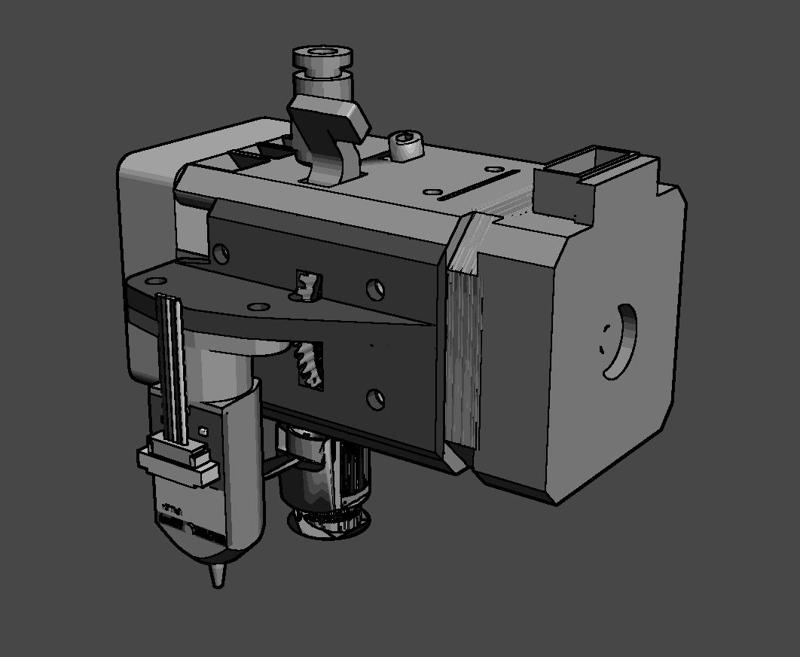BIQU H2 V2S Revo BL Touch 3.1 Mount