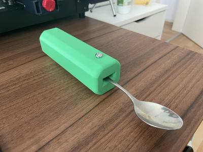 Spoon and Fork Handle (for people with disabilities)