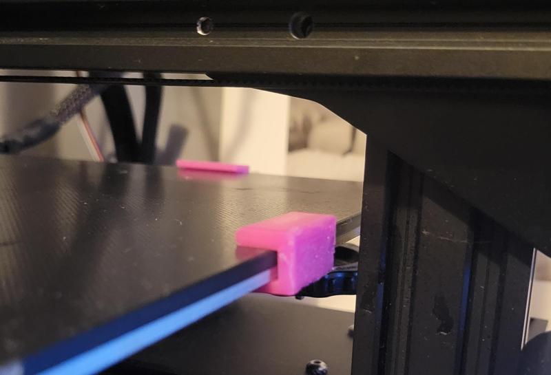 Bed Clip for Ender 3 V2 (Glass Bed)