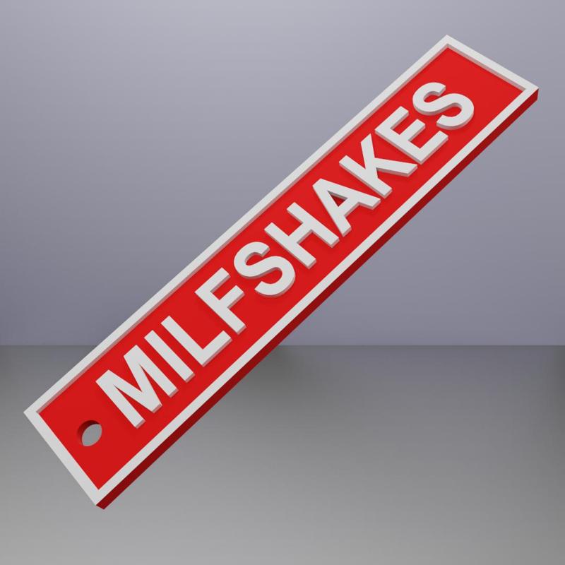 Milfshakes Keychain V1