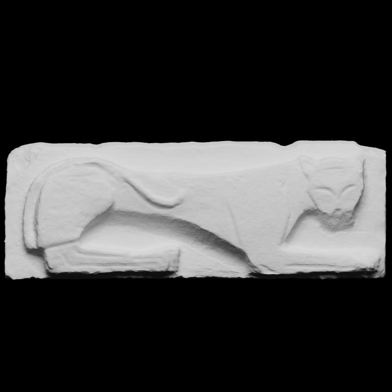 Blocks with a Panther and a Lion