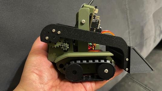 Bulldozer for Miniplan ESP32 motorshield.