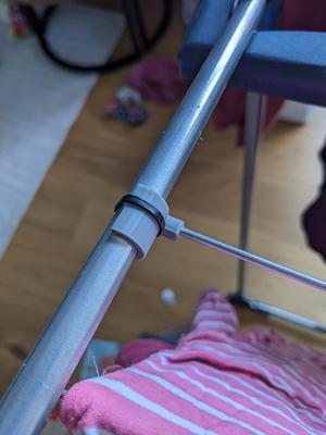 Drying rack fixing - Wäscheständer Reperatur-Clip