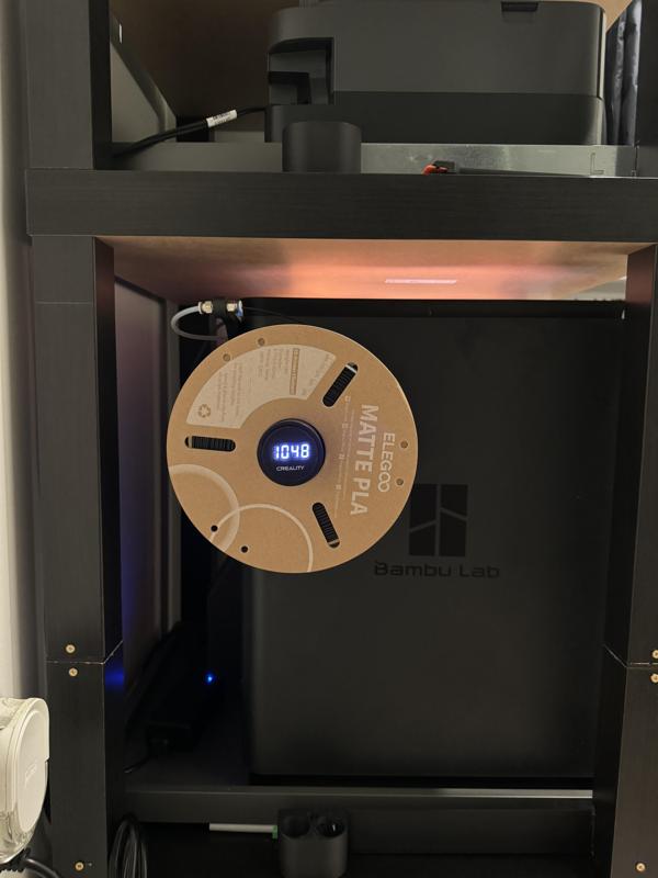 Bambu P1S/X1C/P1P - Creality digital side spool holder