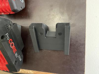 Bosch 18V battery holder angle adapter