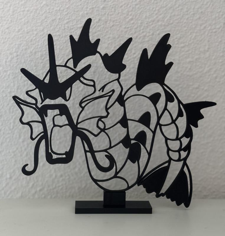 Gyarados Pokemon line art