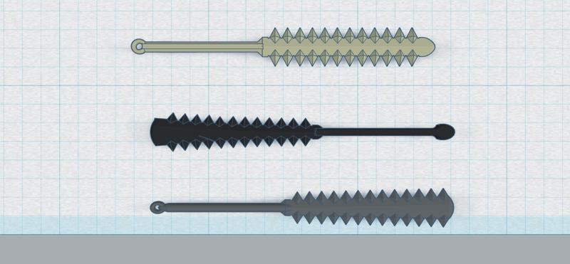 Polynesian war clubs for Dummy 13