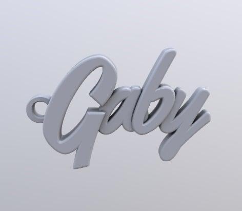 Gaby keychain