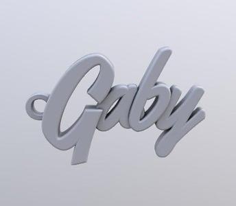 Gaby keychain