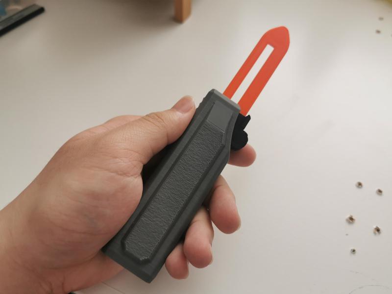 Handle/Grip for OTF Fidget Knife