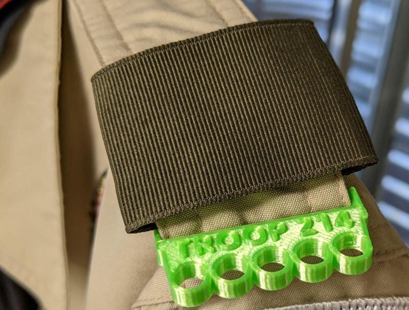 BSA Epaulette Paracord Hanger