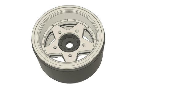 1.55 beadlock front wheel for fast attack fav and rough rider