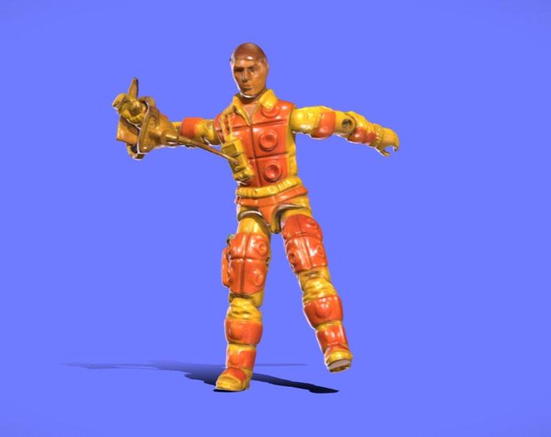 80s GI-JOE Flamethrower - 3D SCAN