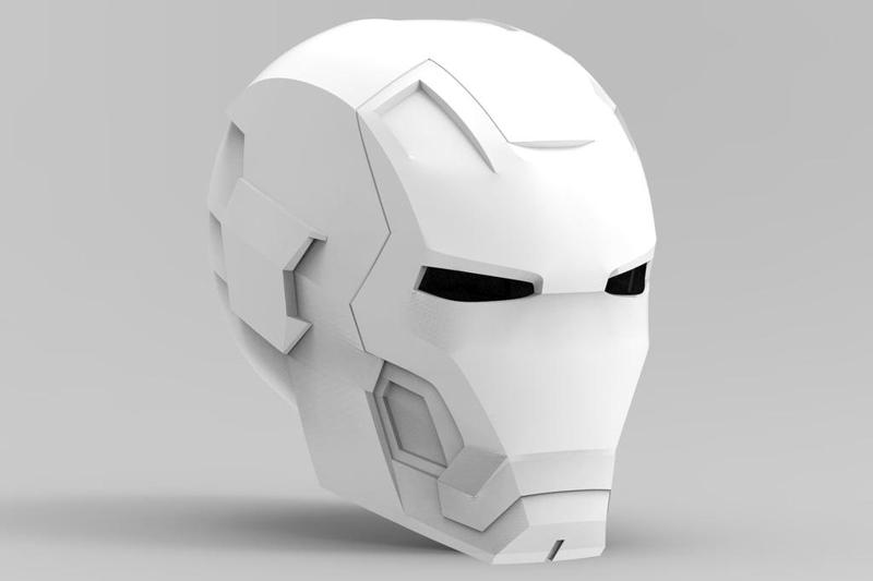 Iron Man Mark 42 Helmet