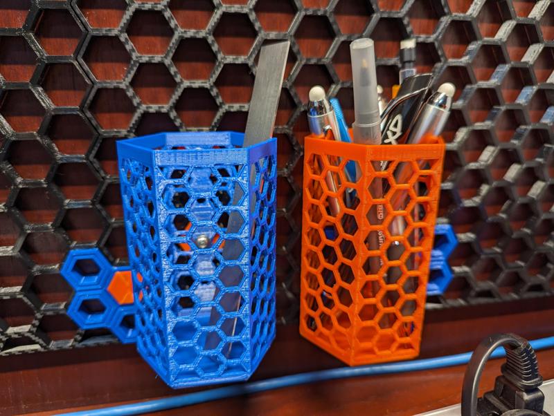 Vented Hexagon Holder