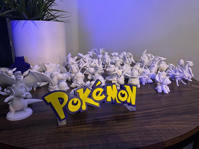 Pokemon Logo for Bambu dual colour