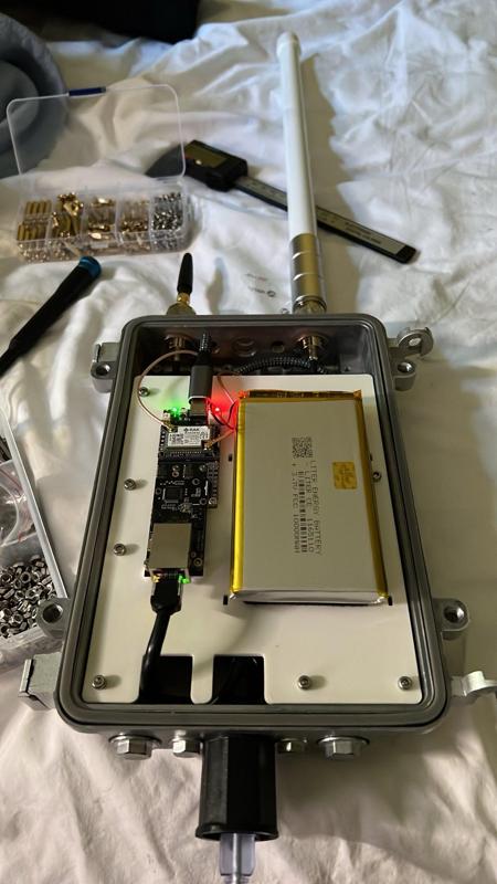 Meshtastic Nebra IP67 mounting plate