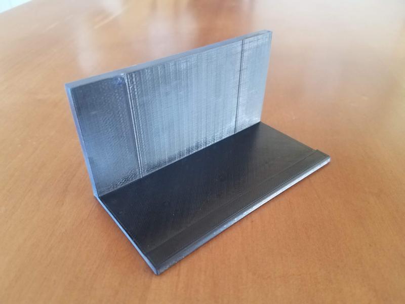 Plain concrete street terrain