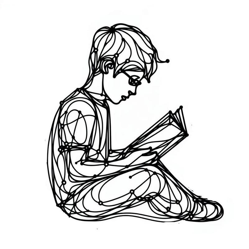 Wall art for library 5