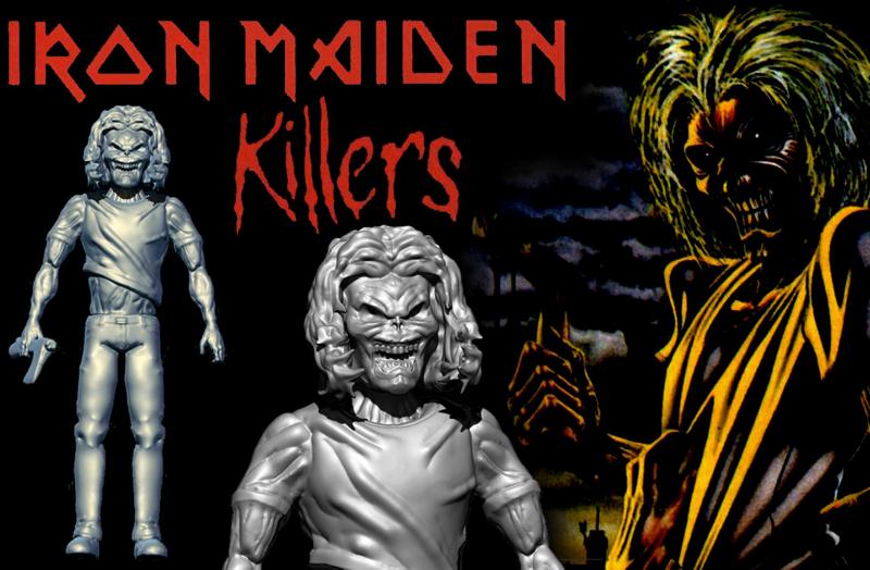 IRON MAIDEN Killer's EDDIE - Articulated