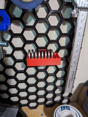 CR2032 holder for Honeycomb Storage Wall HSW
