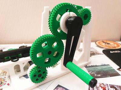 Handle for Manual Rewind for Filament Spool Switcher & Winder