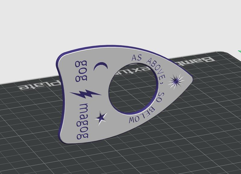 Spirit Board Plachette