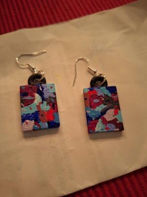 Painting earrings