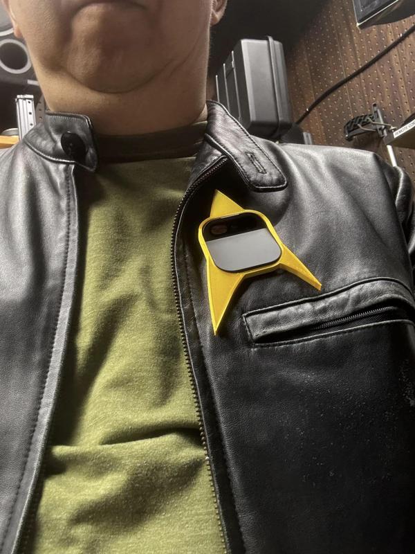 Humane Ai Pin Star Trek Shield