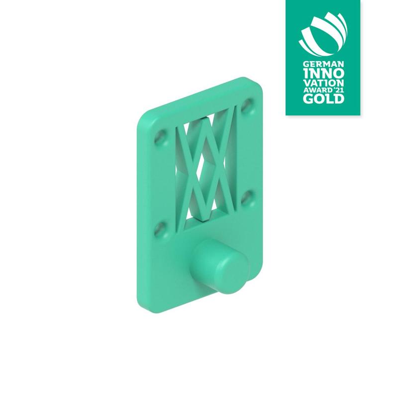 Tool holder for oil filter socket 14 sided 031 I for screws or peg board