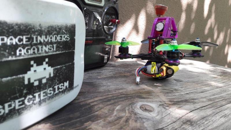 Helifar X140 Pro - Runcam Split Mini - top mount