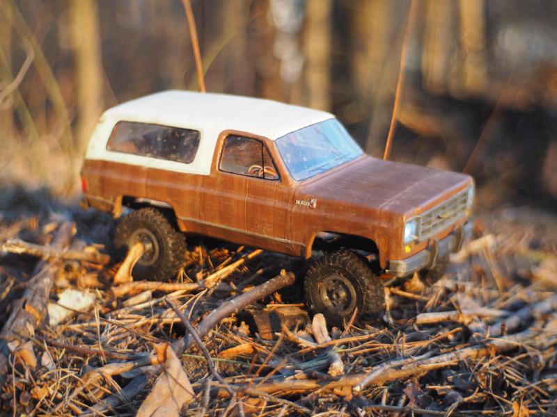 Chevrolet Blazer K5 - RC model with WPL axles