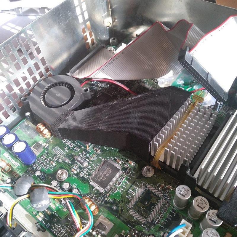 Original Xbox cooling mod