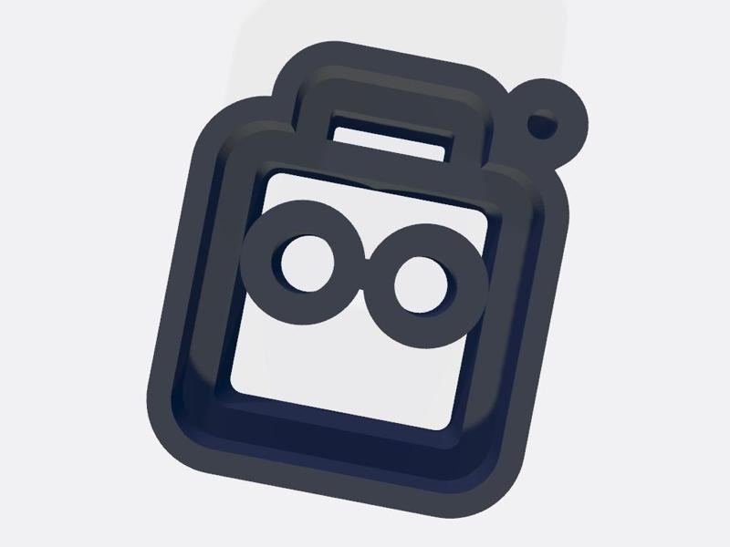 Keychain Santa Claus