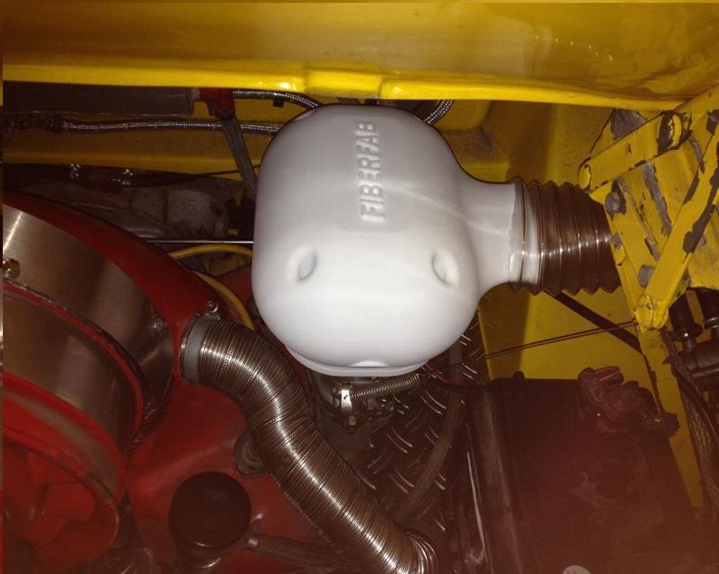 Weber 40/44 IDF air intake silencer