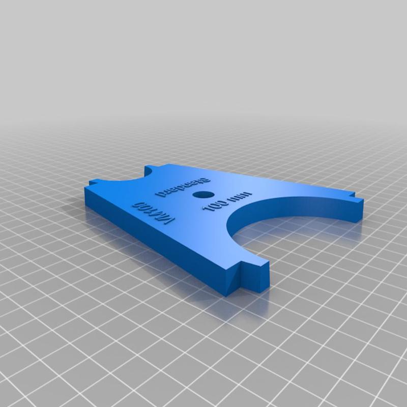Vicmarc chucks jaws tenon/recess templates