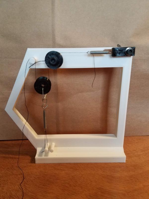 Spring, Mass, and Pulley Demonstration System