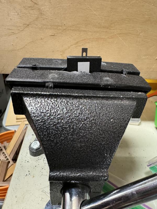 ERF Filametrix #4 hobby knife snapping jig