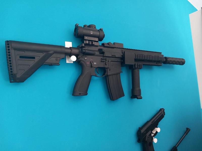 HK416 Airsoft Wall Mount