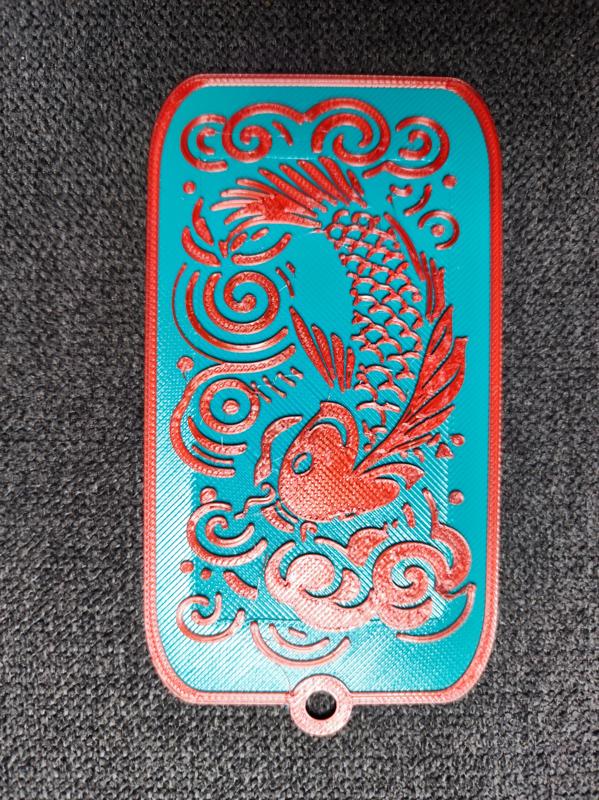 Carp bookmark