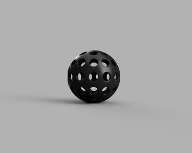 Airless ball ping-pong